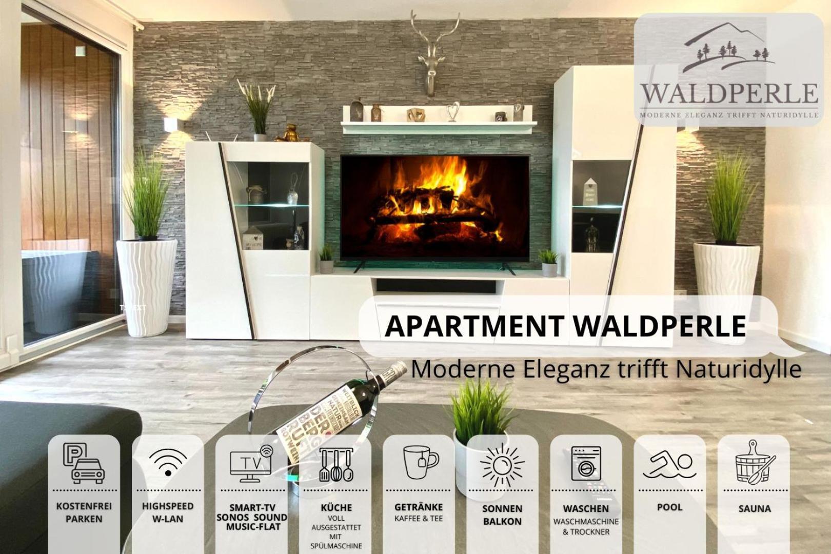 Exklusives 5-Sterne Apartment Waldperle Mit Indoor-Pool, Sauna, Top Lage Und Ausblick In Die Natur, Hunde Willkommen Schonach im Schwarzwald Экстерьер фото